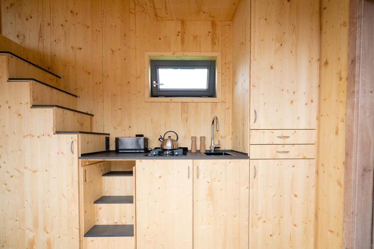 Tiny House Nature 9 Zur Kuhweide - Green Tiny Village Harlesiel 卡罗利嫩西尔 外观 照片